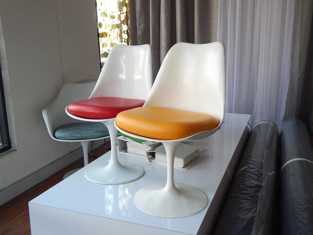 Our Best Vinyl Replacement Cushion for Saarinen Tulip Side or Arm Chair