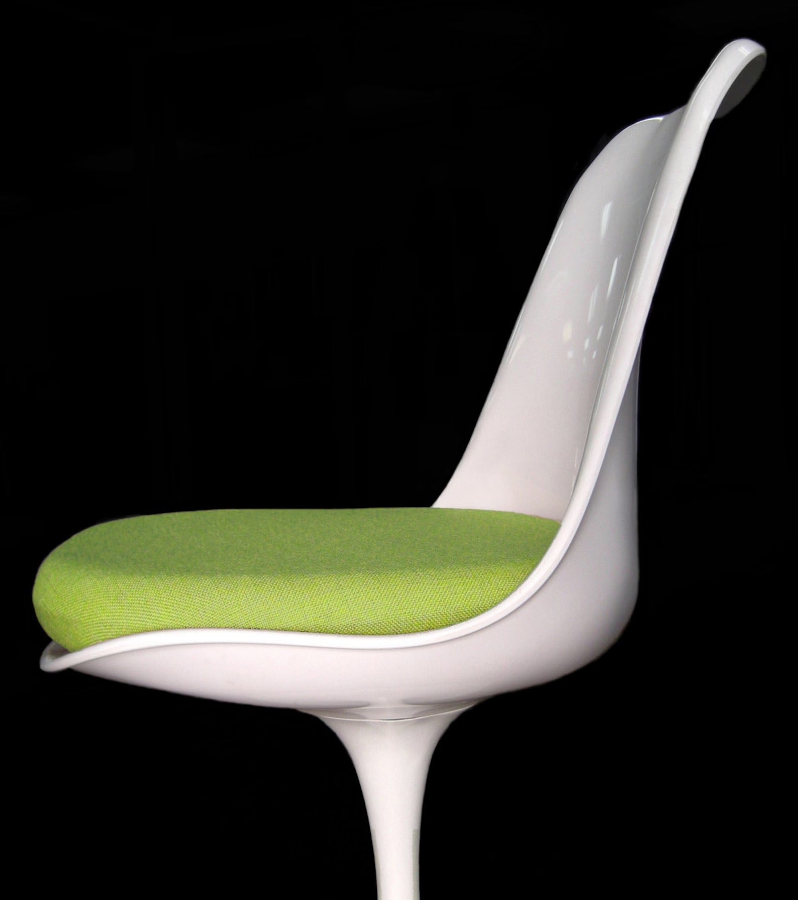 Slip-on Cushion Cover for Saarinen Tulip Side Chair - Poly Linen